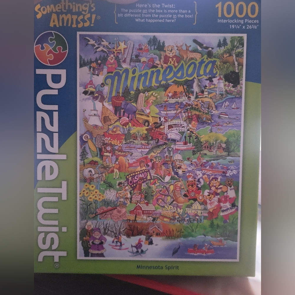"Minnesota Spirit" 1000-Piece Jigsaw Puzzle - Multicolor